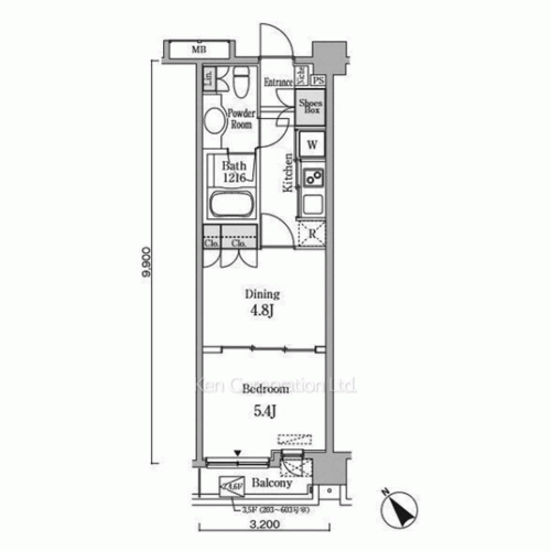 Property Blueprint /rent/tokyoapartment/search/results/131240/2003100730.html