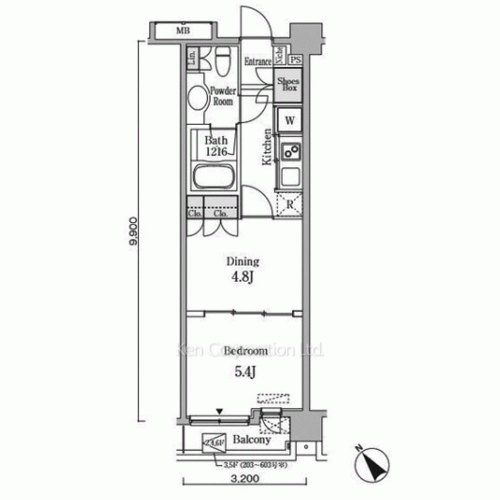 Property Blueprint /rent/tokyoapartment/search/results/131240/2003100734.html