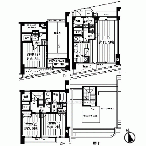 Property Blueprint /rent/tokyoapartment/search/results/131445/2003110389.html