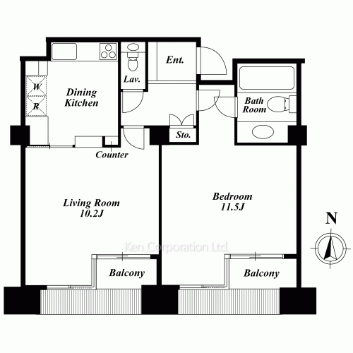 Property Blueprint /rent/tokyoapartment/search/results/118064/2004060009.html