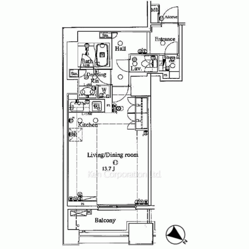 Property Blueprint /rent/tokyoapartment/search/results/133771/2004060341.html