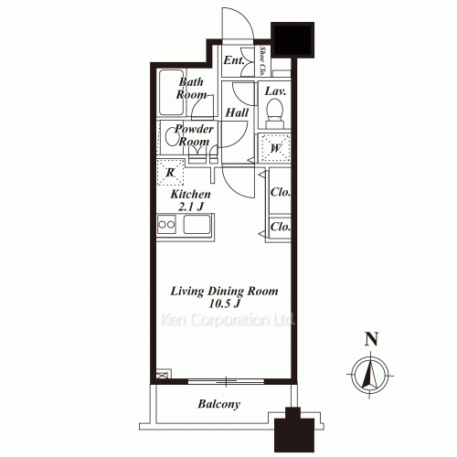 Property Blueprint /rent/tokyoapartment/search/results/134141/2004080106.html