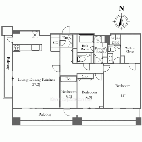 Property Blueprint /rent/tokyoapartment/search/results/134141/2004080144.html
