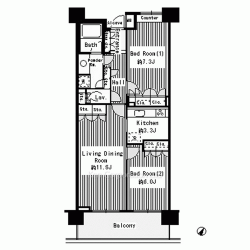 Property Blueprint /rent/tokyoapartment/search/results/134071/2004080361.html
