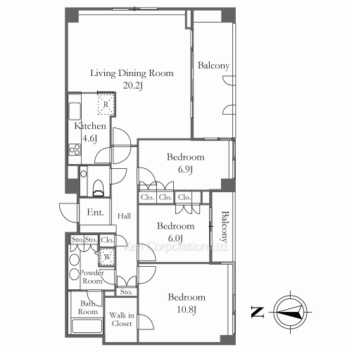 Property Blueprint /rent/tokyoapartment/search/results/135333/2004100568.html