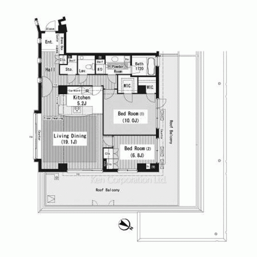 Property Blueprint /rent/tokyoapartment/search/results/135333/2004100575.html