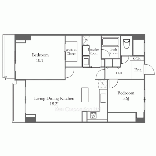 Property Blueprint /rent/tokyoapartment/search/results/121317/2005020005.html