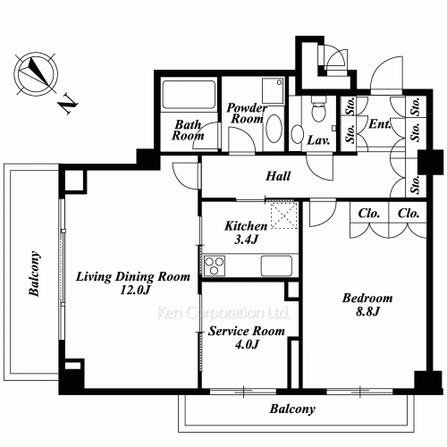 Property Blueprint /rent/tokyoapartment/search/results/136324/2005020144.html