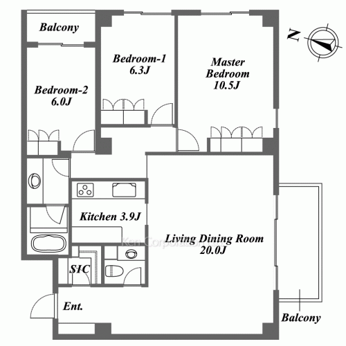 Property Blueprint /rent/tokyoapartment/search/results/136374/2005020406.html