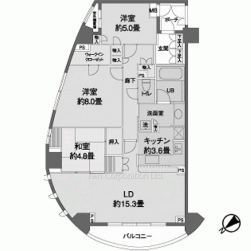 Property Blueprint /rent/tokyoapartment/search/results/136380/2005020529.html
