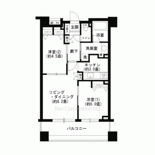 Property Blueprint /rent/tokyoapartment/search/results/136440/2005020837.html