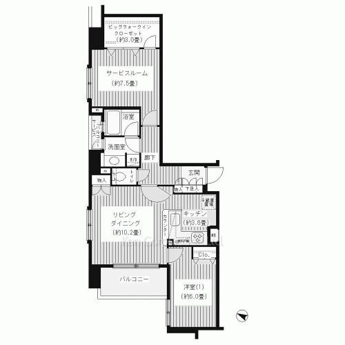 Property Blueprint /rent/tokyoapartment/search/results/140279/2005080019.html