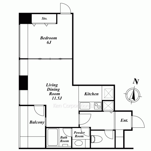Property Blueprint /rent/tokyoapartment/search/results/140378/2005080127.html