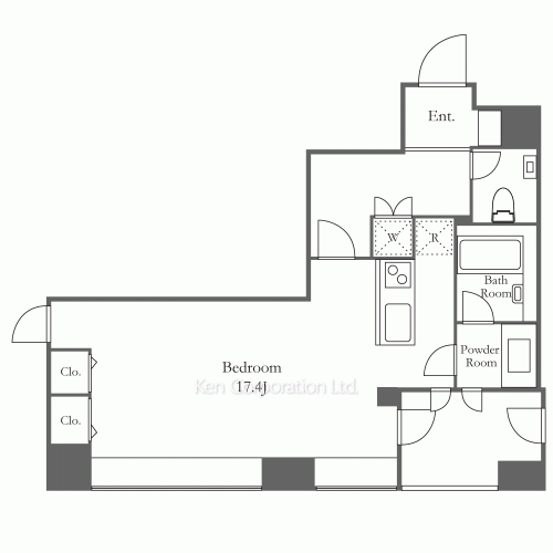 Property Blueprint /rent/tokyoapartment/search/results/140378/2005080133.html