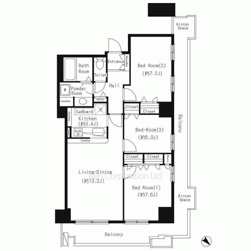 Property Blueprint /rent/tokyoapartment/search/results/140540/2005080458.html