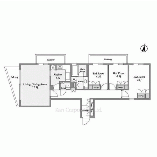 Property Blueprint /rent/tokyoapartment/search/results/140866/2005090281.html