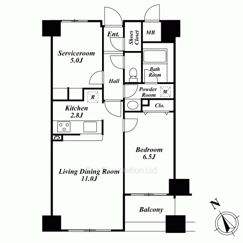 Property Blueprint /rent/tokyoapartment/search/results/141281/2005100385.html