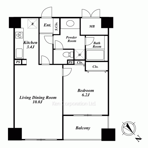 Property Blueprint /rent/tokyoapartment/search/results/141281/2005100420.html