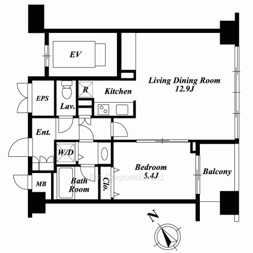 Property Blueprint /rent/tokyoapartment/search/results/121449/2005120009.html