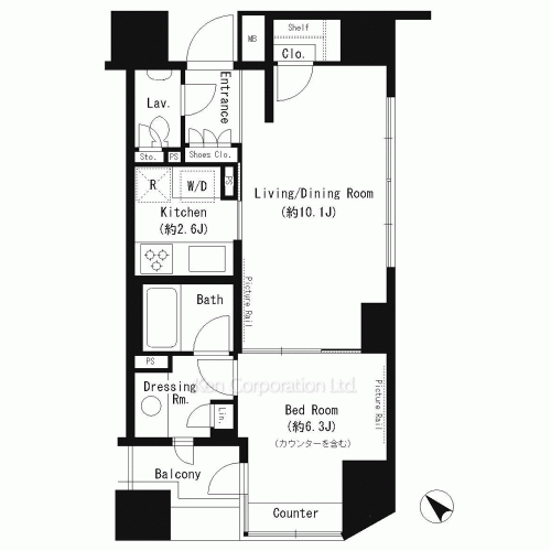 Property Blueprint /rent/tokyoapartment/search/results/146278/2005120640.html