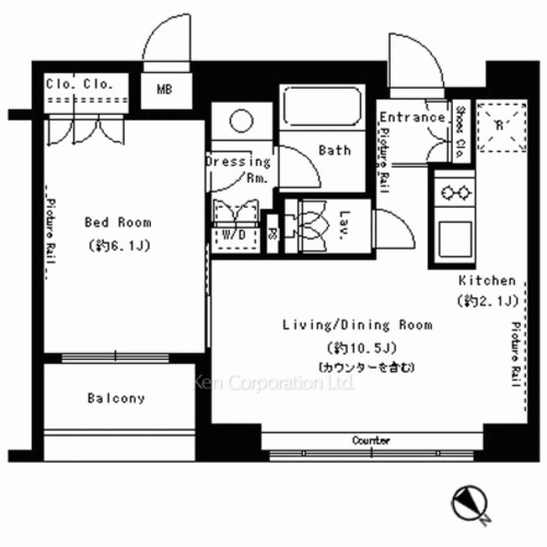Property Blueprint /rent/tokyoapartment/search/results/146278/2005120658.html