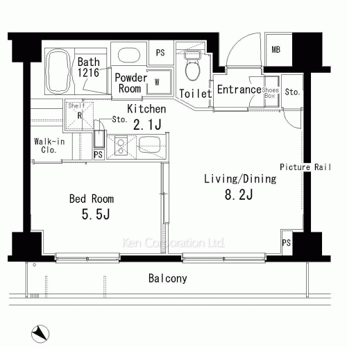 Property Blueprint /rent/tokyoapartment/search/results/147452/2006030380.html