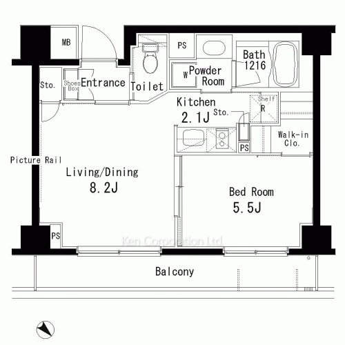 Property Blueprint /rent/tokyoapartment/search/results/147452/2006030384.html