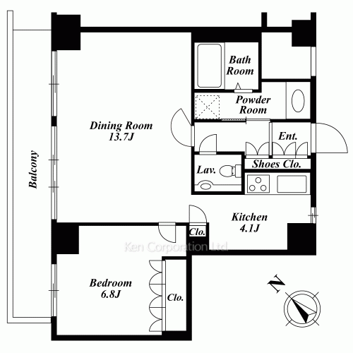 Property Blueprint /rent/tokyoapartment/search/results/150175/2006070226.html