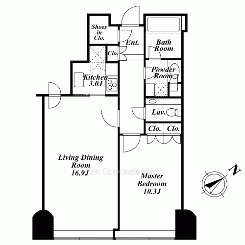 Property Blueprint /rent/tokyoapartment/search/results/150951/2006090400.html