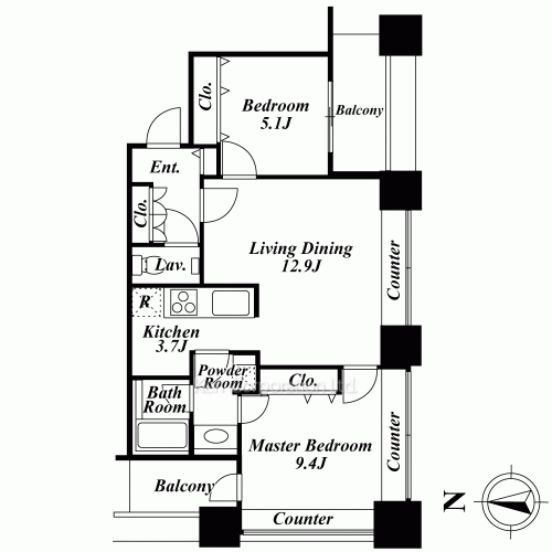 Property Blueprint /rent/tokyoapartment/search/results/151098/2006090937.html