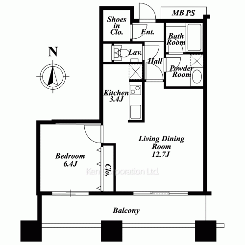 Property Blueprint /rent/tokyoapartment/search/results/151098/2006091303.html