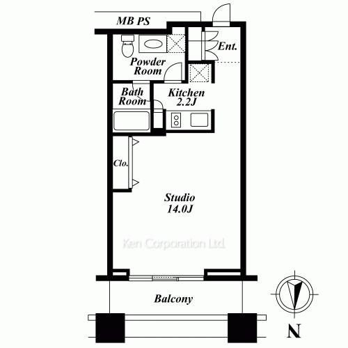 Property Blueprint /rent/tokyoapartment/search/results/151098/2006091347.html