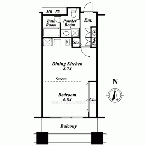 Property Blueprint /rent/tokyoapartment/search/results/151098/2006100017.html