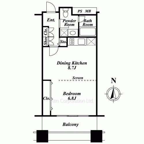Property Blueprint /rent/tokyoapartment/search/results/151098/2006100051.html