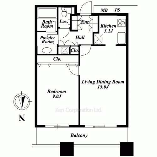 Property Blueprint /rent/tokyoapartment/search/results/151098/2006100375.html