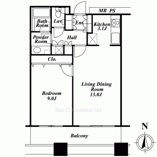 Property Blueprint /rent/tokyoapartment/search/results/151098/2006100390.html