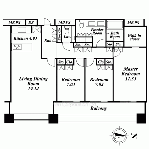Property Blueprint /rent/tokyoapartment/search/results/151098/2006100573.html