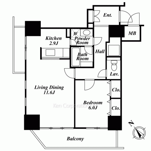 Property Blueprint /rent/tokyoapartment/search/results/134919/2006110948.html