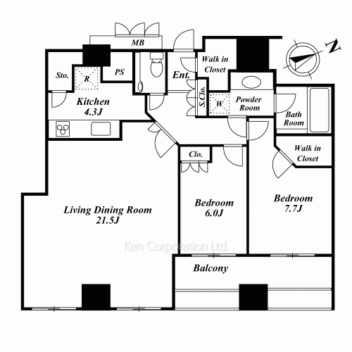 Property Blueprint /rent/tokyoapartment/search/results/152495/2007010893.html
