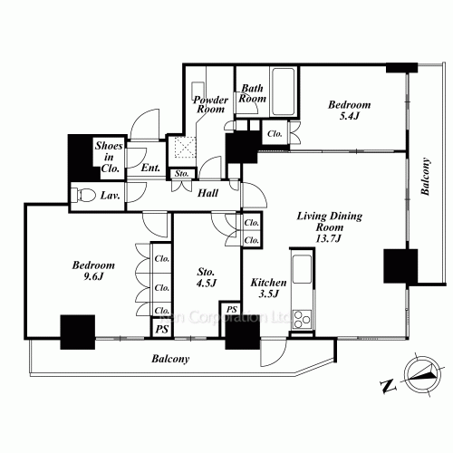 Property Blueprint /rent/tokyoapartment/search/results/152661/2007011994.html