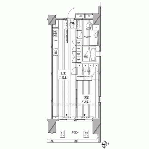 Property Blueprint /rent/tokyoapartment/search/results/152857/2007020345.html