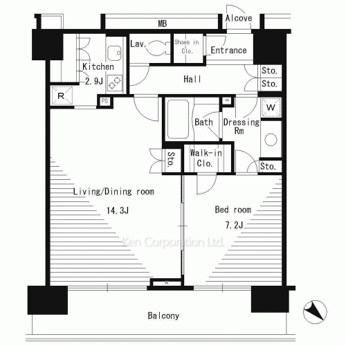 Property Blueprint /rent/tokyoapartment/search/results/133771/2007020907.html