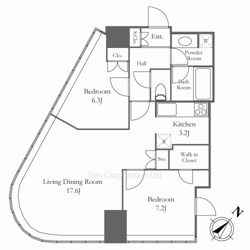 Property Blueprint /rent/tokyoapartment/search/results/153225/2007030693.html