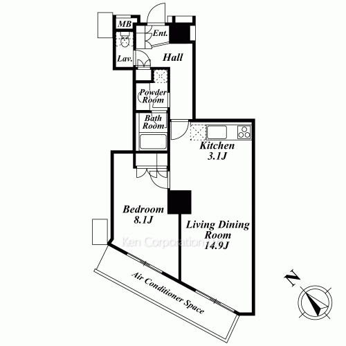 Property Blueprint /rent/tokyoapartment/search/results/153225/2007030700.html