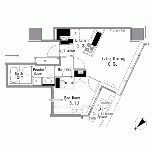 Property Blueprint /rent/tokyoapartment/search/results/153225/2007030718.html