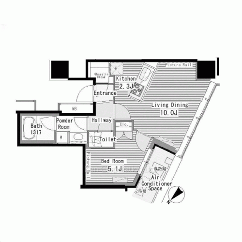 Property Blueprint /rent/tokyoapartment/search/results/153225/2007030728.html
