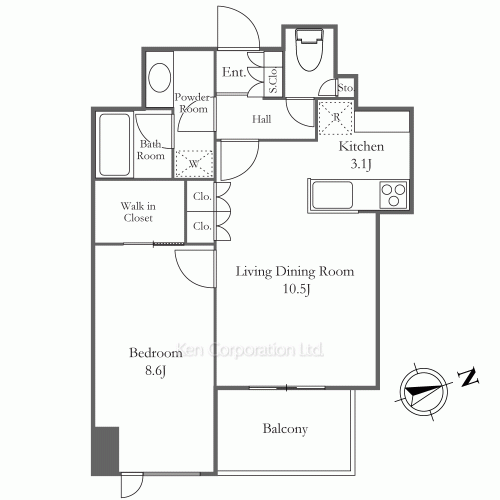 Property Blueprint /rent/tokyoapartment/search/results/152495/2007060627.html