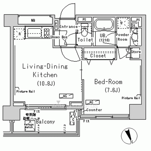 Property Blueprint /rent/tokyoapartment/search/results/154796/2007061232.html