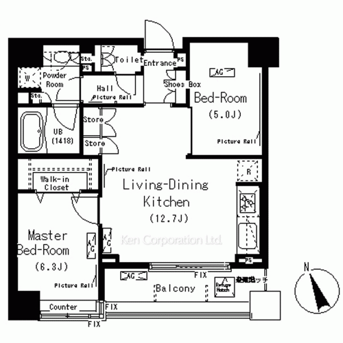 Property Blueprint /rent/tokyoapartment/search/results/154796/2007061251.html