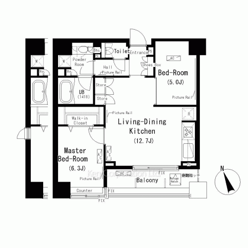 Property Blueprint /rent/tokyoapartment/search/results/154796/2007061255.html